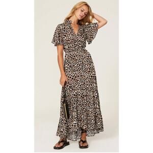 Area Stars Lara Leopard Dress L